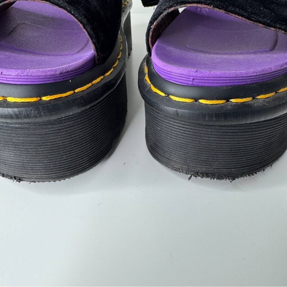 Dr. Martens X-Girl Velvet Platform
Strap Sandals 6 - Picture 3 of 11